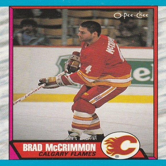 Brad McCrimmon Calgary Flames NHL Hockey Card Collection - Picture 2 of 5